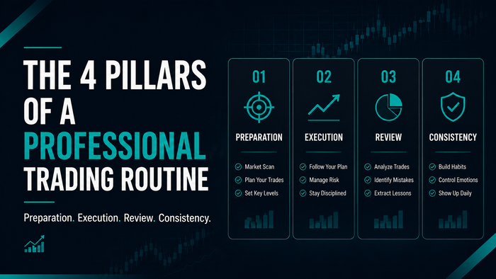 The 4 Pillars of a Professional Trading Routine