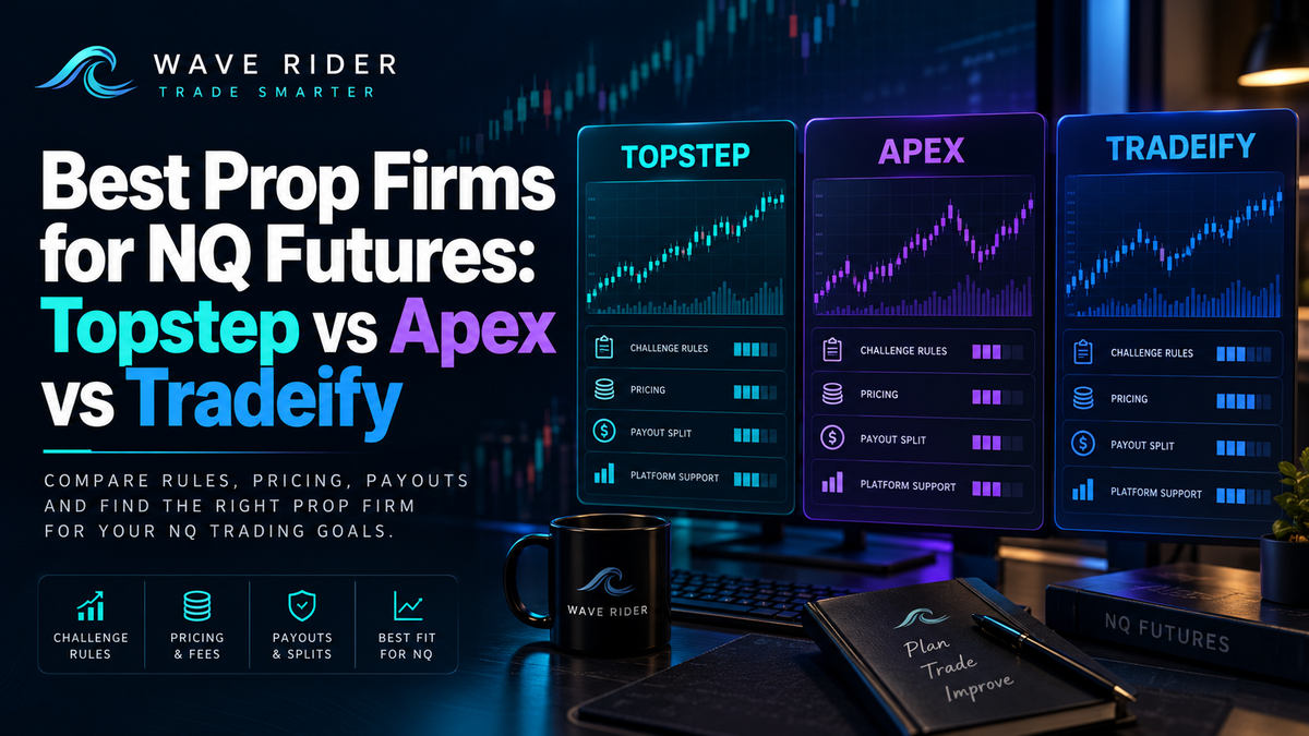 Topstep vs Apex vs Tradeify prop firm comparison for NQ futures traders