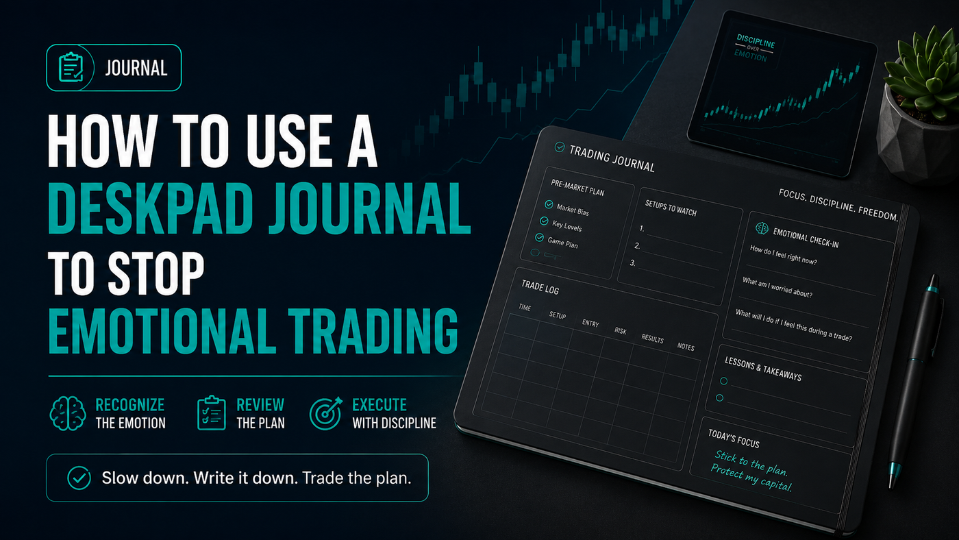 How to Use a Deskpad Journal to Stop Emotional Trading
