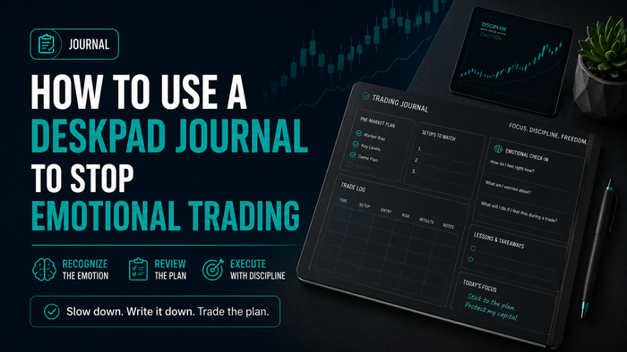 How to Use a Deskpad Journal to Stop Emotional Trading