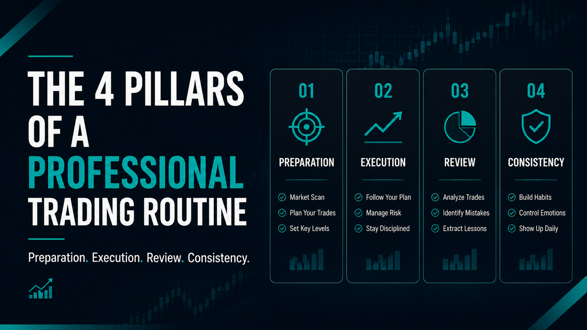 The 4 Pillars of a Professional Trading Routine