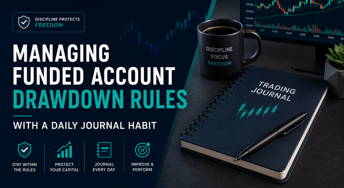 Managing Funded Account Drawdown Rules With a Daily Journal Habit